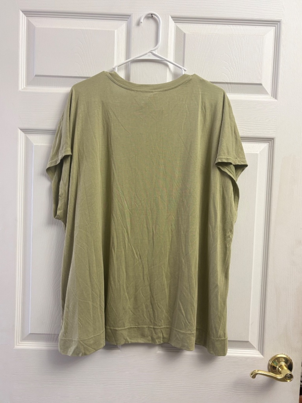 Women's New Jane + Delancey Green Floral Embroidered Blouse - Picture 4 of 5